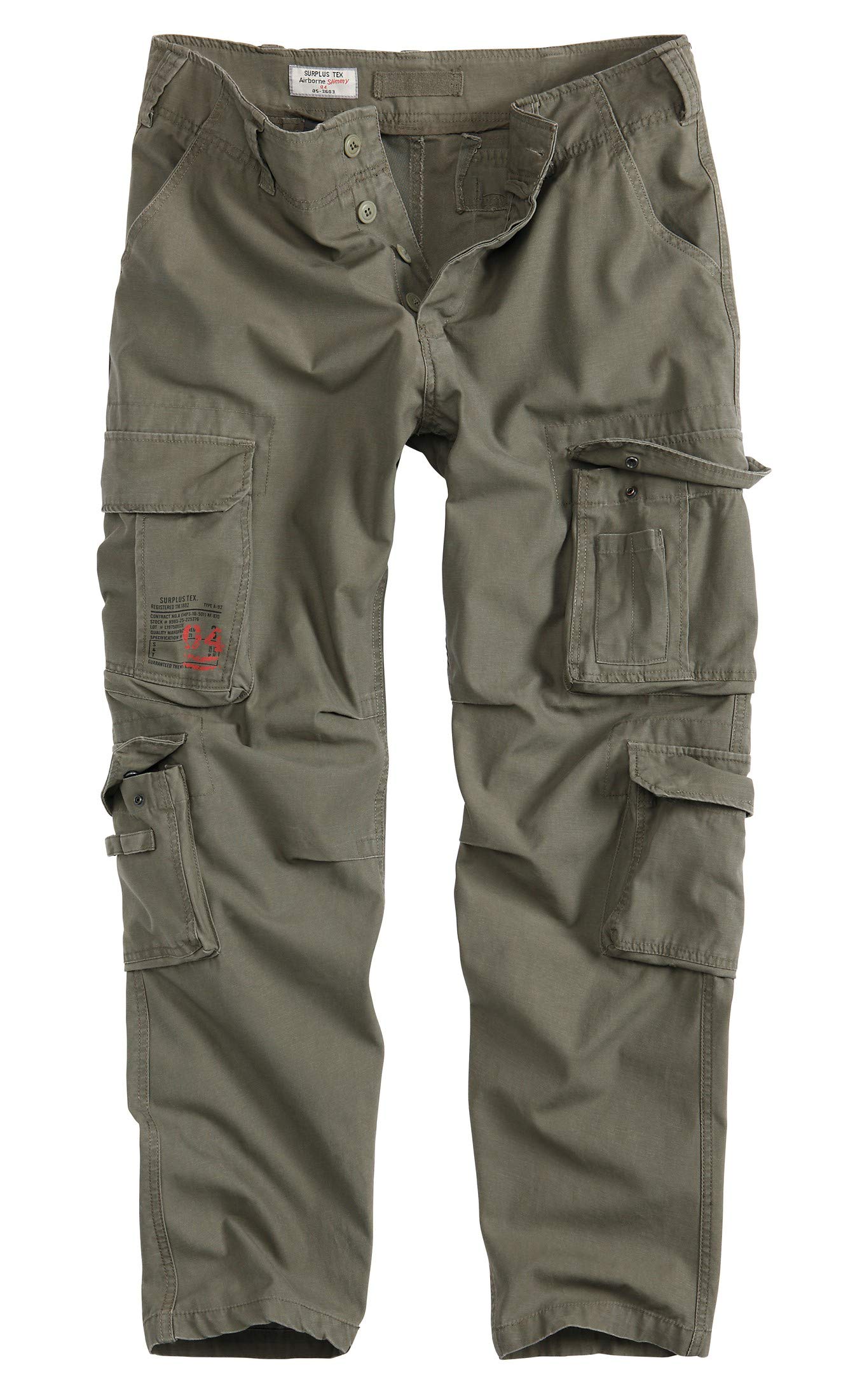 SurplusAirborne Slimmy Men's Vintage Cargo Trousers
