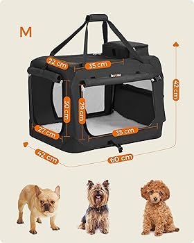 変形しない犬用キャリー - 折りたたみ可能、高品質メタルチューブ Amazon.co.jp: FEANDREA ペットキャリー 折りたたむ 変形しない