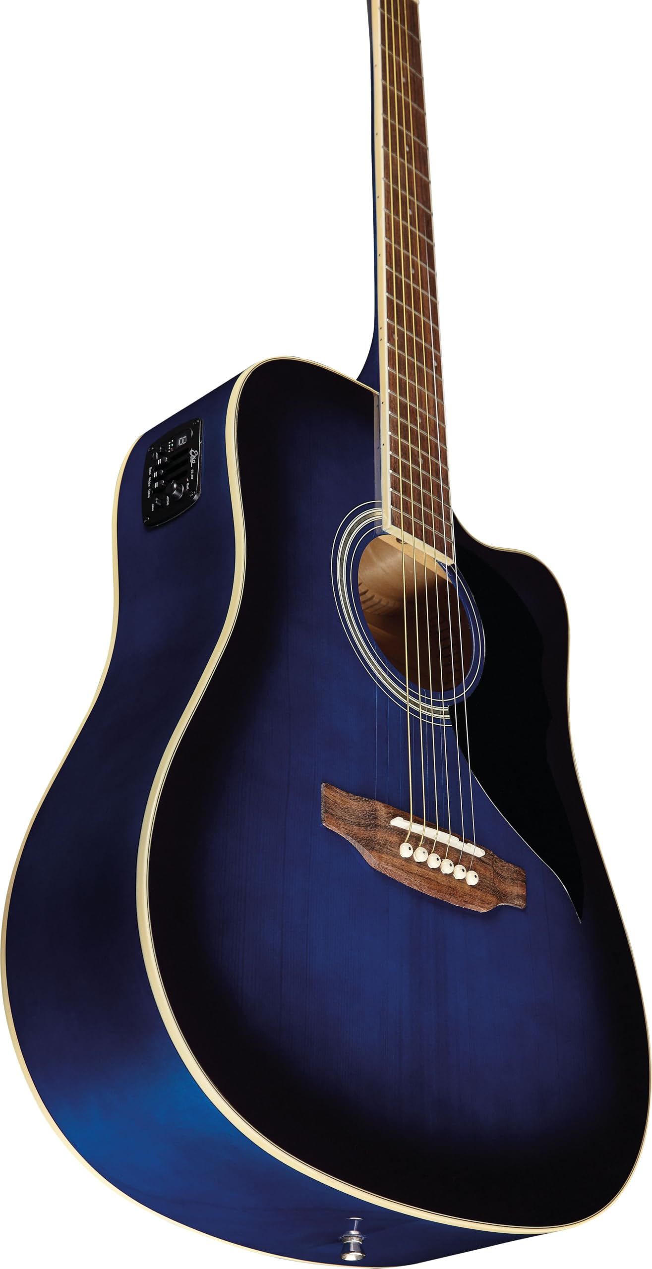 Eko RANGER CW EQ Blue Sunburst Chitarra Acustica con Equalizzatore