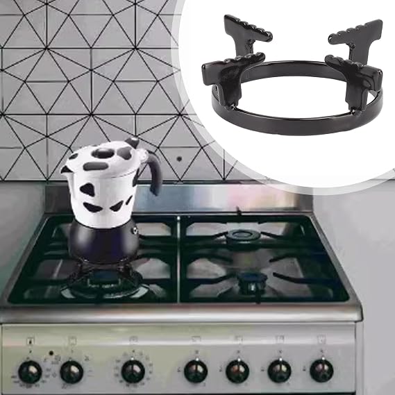 Wok Ring, Cast Iron Wok Support Ring Gas Stove Burner Grate Universal Wok Ring Cast Support for kitchen, Gas Stove Replacement Accessories