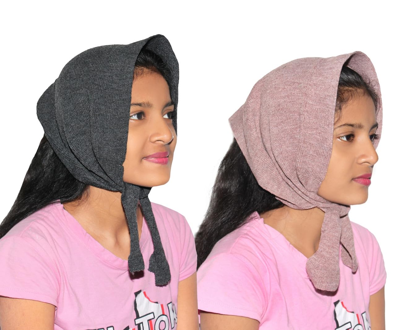Woolen Maternity Muffler for Women | Pack of 2 | Multicolor (Designs May Vary) | Winter Scarf | Size: 31.5 × 10 Inches-image-21
