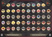 Vista 4 de Tanya Herbal 100% Nicotina Y Tabaco Libre Shisha Hookah Sabores 250G Bolsa (Grape Mint)