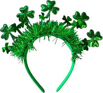St Patricks Day Headband Shamrock Headbands St Patricks Day Accessories for Women