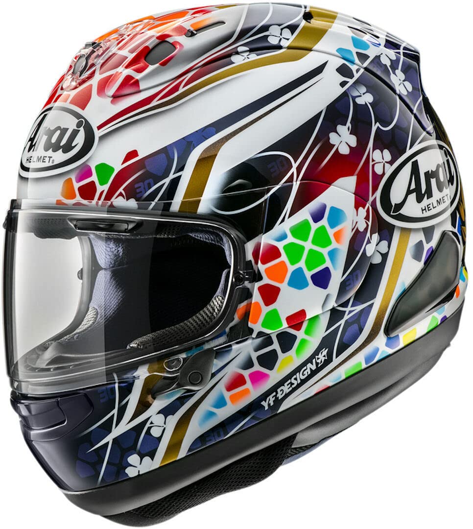 ARAI RX-​7V Evo Nakagami GP2 Casco (Multicolor,​M (57/​58))