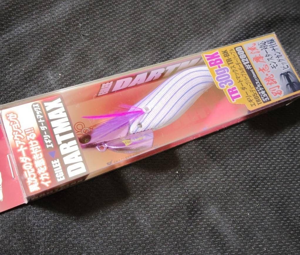 エギリー ダートマックスTR30g-BK ディープパープルボーダーパープル