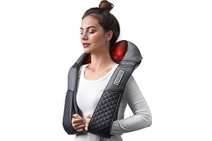 Renpho Neck Massager with Heat for Deep Tissue Relaxation