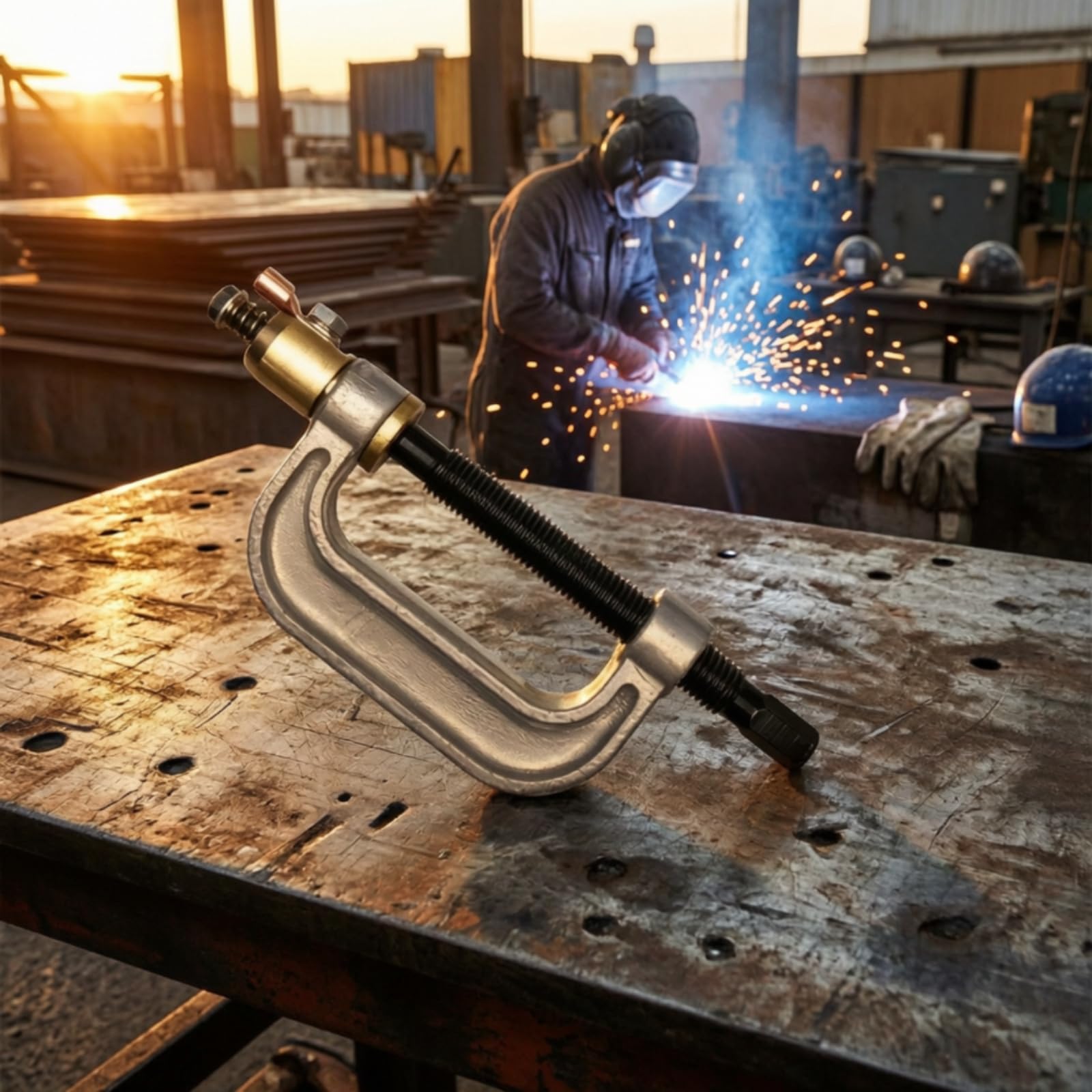 Erdungsklemme Rotierend Schweißklemme Masseklemme Schraubklemme Metallklemme mit 360 Grad Drehgelenk für Bewegliches Kabelmanagement Und Fester, style to 1