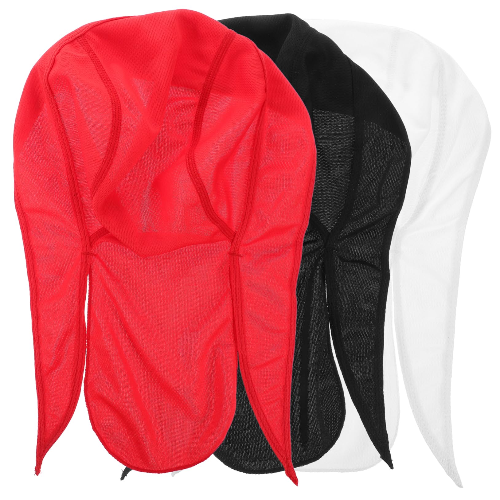minkissy 4 Set Cappello con Protezione Solare Ad Asciugatura Rapida Berretto di Sicurezza Berretto da Ciclismo per Esterni Cappello da Pesca Unisex Berretto Sportivo con 3 Pezzi*4