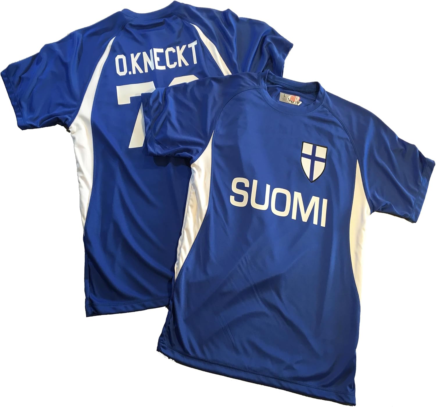 Custom Suomi Soccer Jersey Personalized with Your Names and Numbers