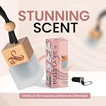 Inspired by La Vieda Bella Car Air Freshener for Women | Long Lasting Luxury Diffuser | Automotive Scent Perfume | Vent Clip Air Freshener | Odor Eliminator Technology | Ladies Car Diffuser Scents 8ML