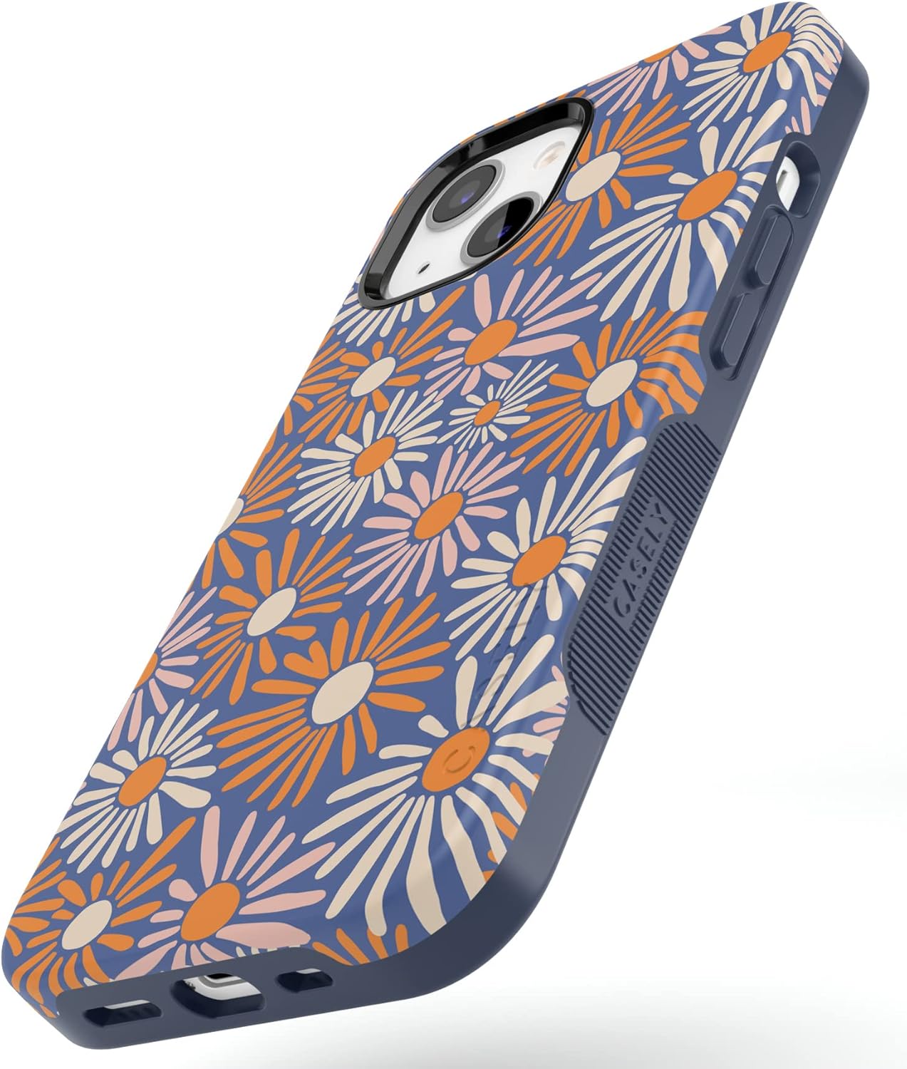 Casely iPhone 13 Case | Spring Forward | Daisy Floral | Bold Protective Design | Compatible with MagSafe - Image 3