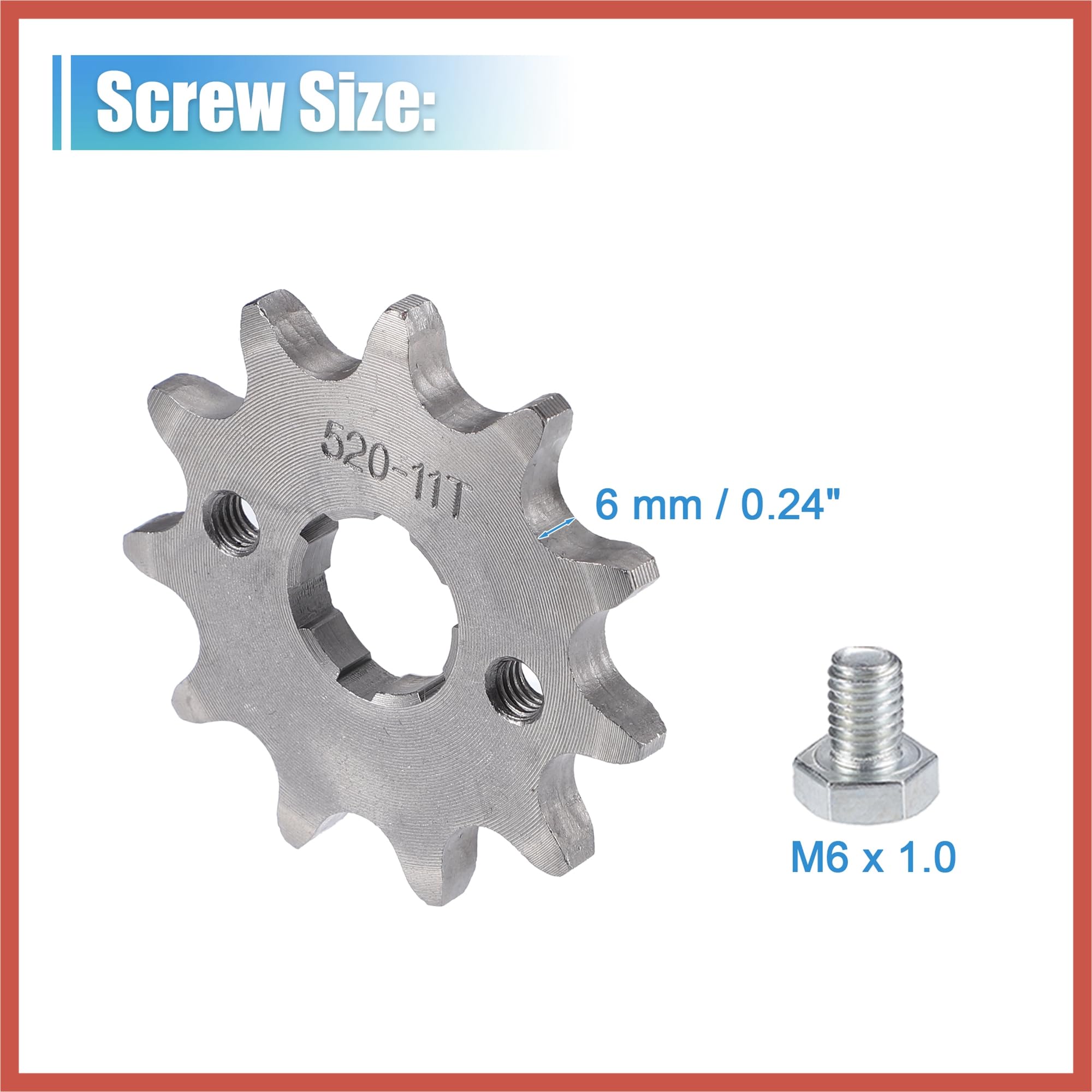 420 17mm/20mm Front Counter Sprocket For Dirt Bike 110 125cc SDG SSR 420 -16T-20mm