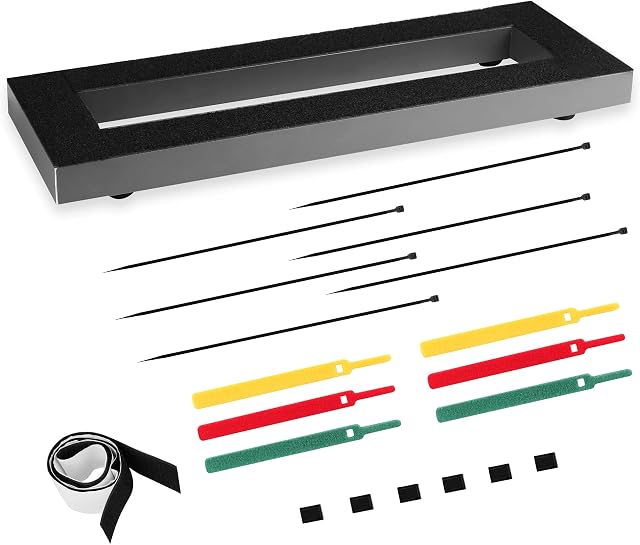 Mr.Power Pedalboard Made By Aluminium Alloy 15.7" x 5.3" Guitar Effect Pedal Board (Small Pedalboard)