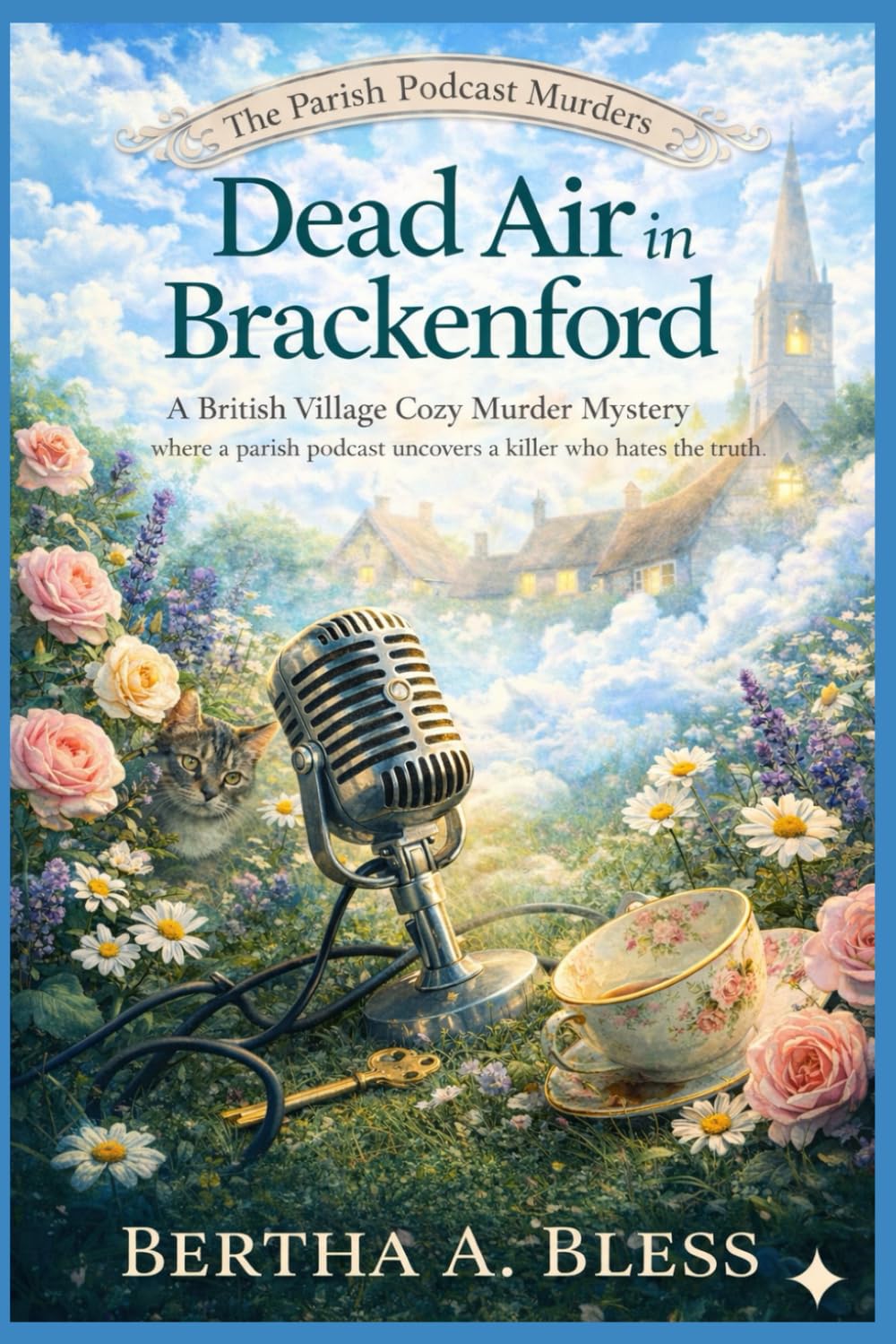 Dead Air in Brackenford: A British village cozy murder mystery where a parish podcast uncovers a killer who hates the truth. (The Parish Podcast Murders)