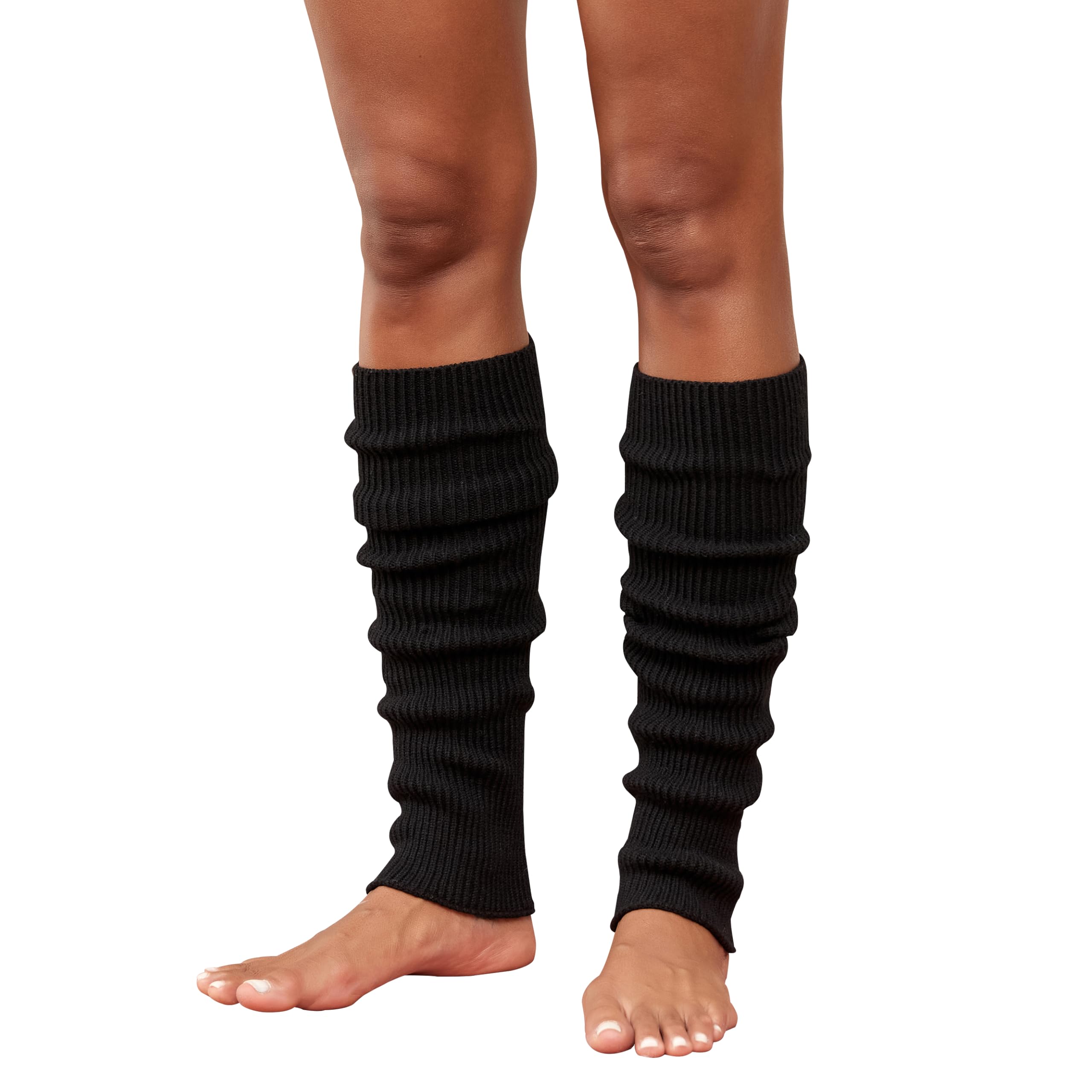 Women Leg Warmers 80s 90s Y2K Style Ribbed Knit Boot Socks for Yoga Dance Sports