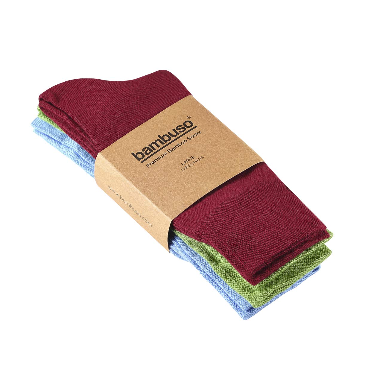 BAMBUSO Bamboo Socks for Men - Luxury Durable Moisture-Wicking for Any Occasion