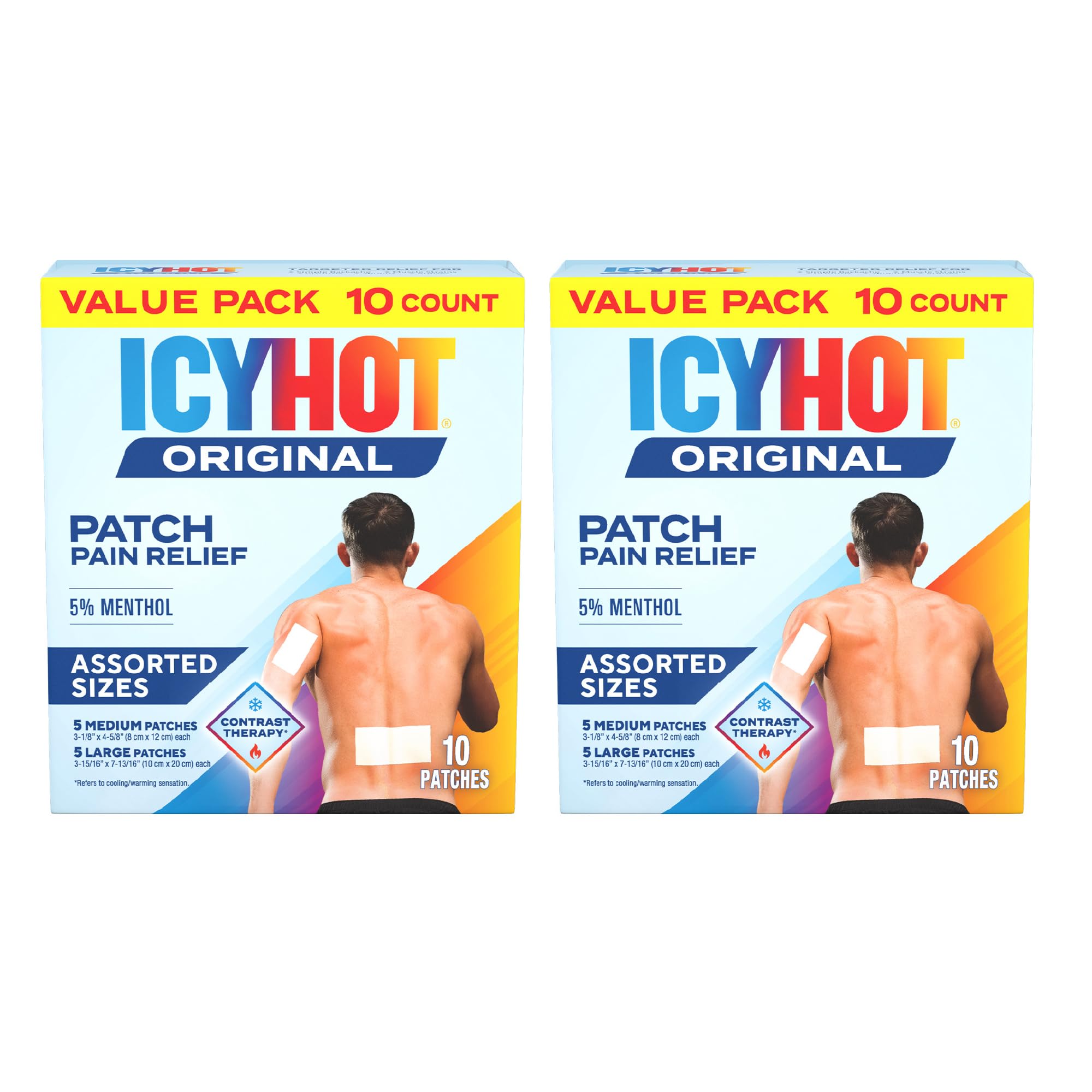Icy Hot Original Pain Relief Patch Variety Pack