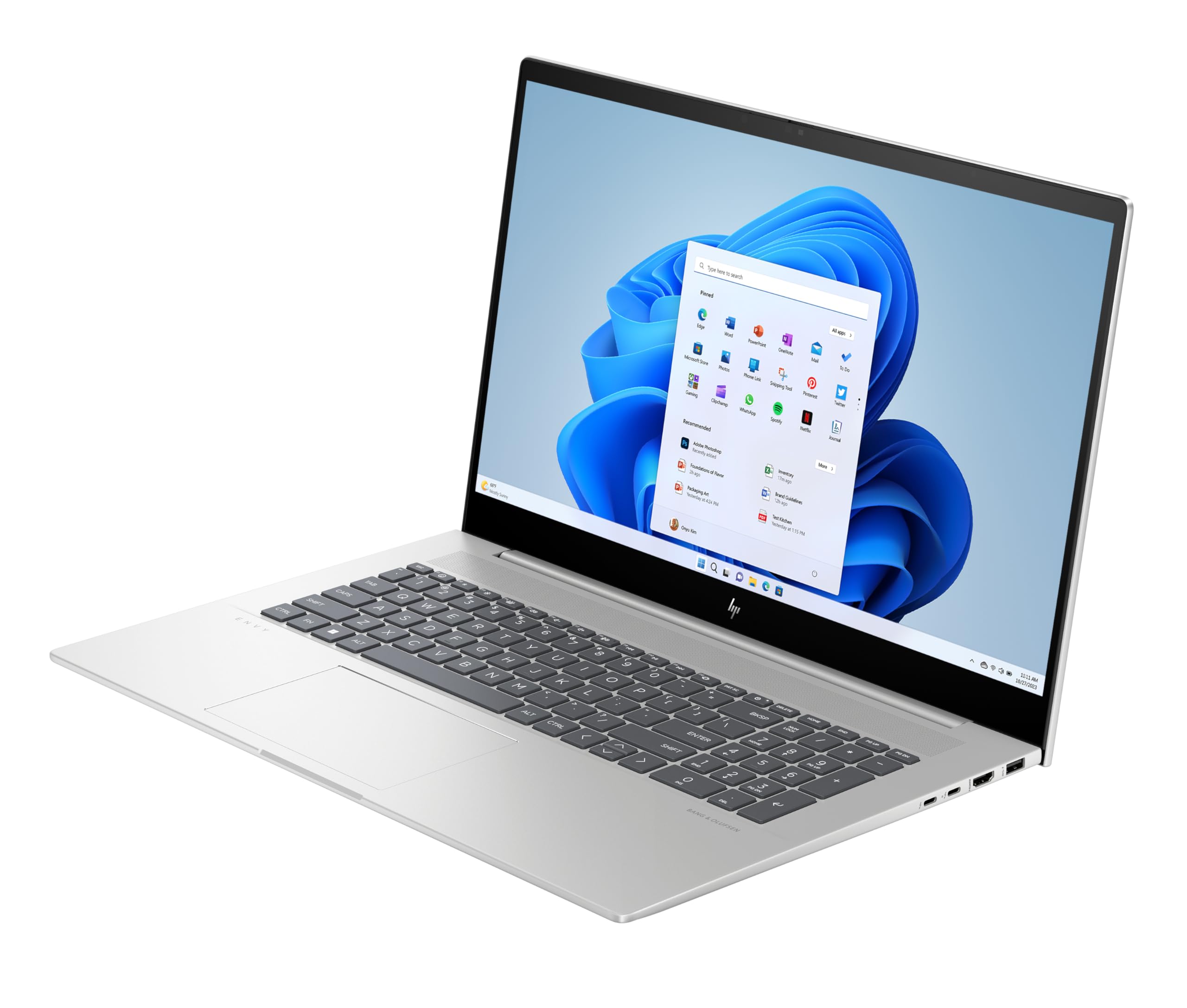 HP Laptop Envy 17-cw0247nw | 17.3" 4K Ultra HD | Intel Core i7-13700 | 16 GB RAM | 1TB SSD | Windows 11 Pro | QWERTY Keyboard (Polski)