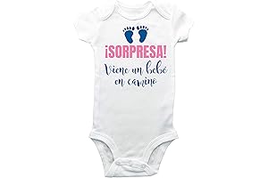 Baby Announcement Bodysuit - Abuelitos Guess What - Spanish Pregnancy Reveal