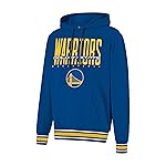 Ultra Game NBA Official Mens Soft Fleece Hoodie Pullover Sweatshirt - Unisex, Golden State Warriors, Team Color, Medium