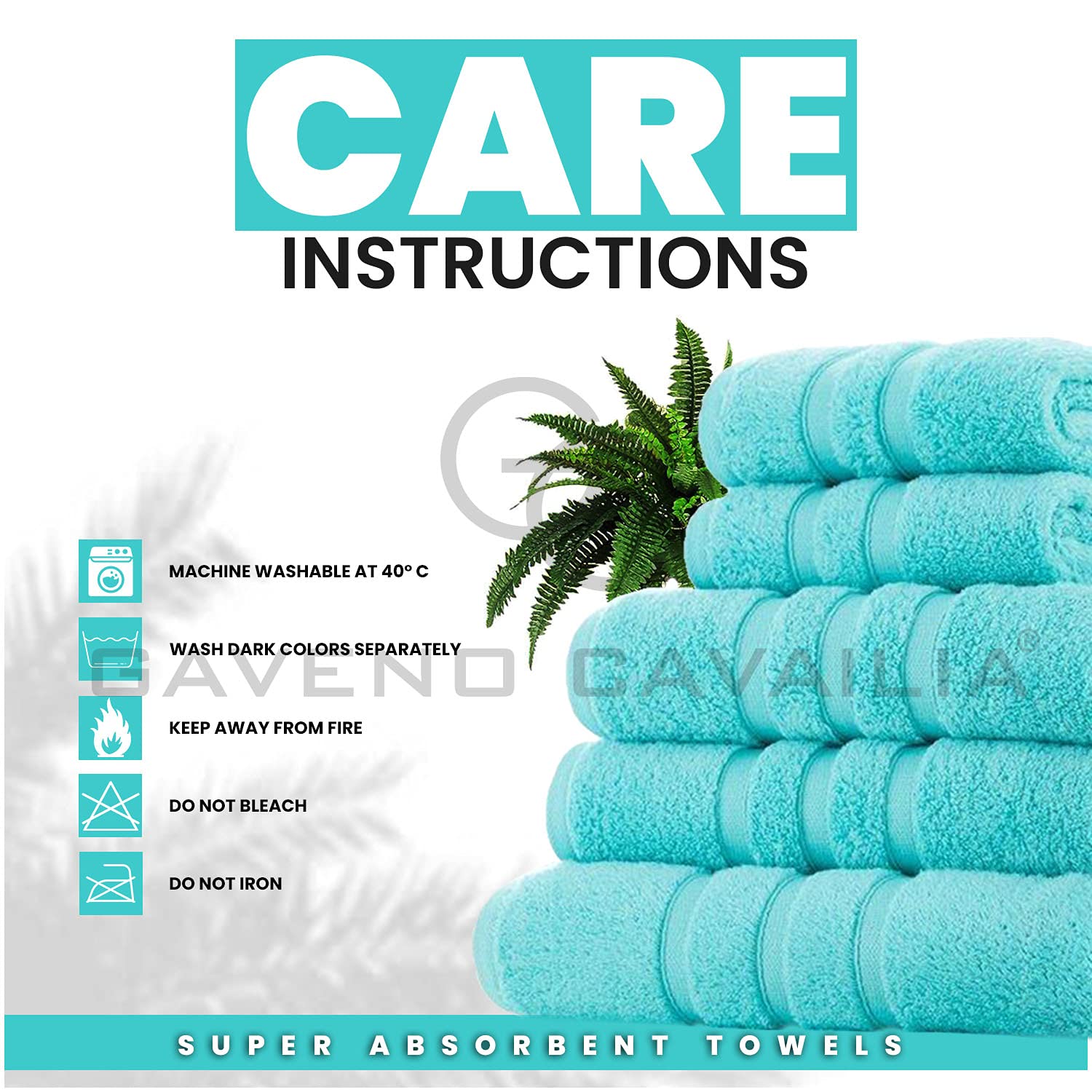Lussuosi asciugamani in cotone egiziano, altamente assorbenti, collezione di asciugamani per il viso, altamente assorbenti, Hotel Spa, 13x29 pollici  15