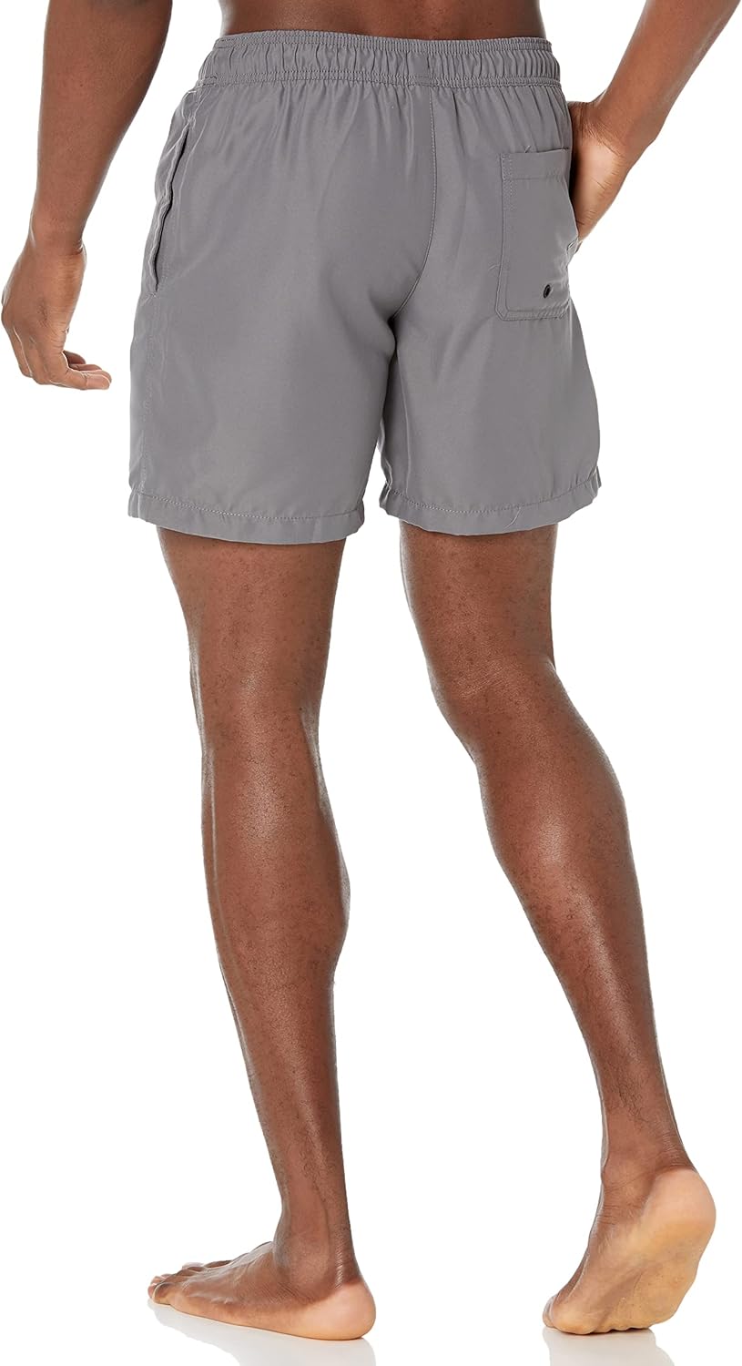 Amazon Essentials Men's Swim Trunks with Mesh Lining, Pockets, Drawstring Closure - Image 3