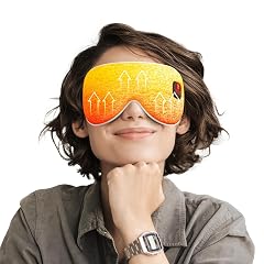 Rythboom 2025 Upgrade Heated Eye Mask Cordless Warm Compresses for Dry Eyes 3 Heat Levels Graphene Material 15
