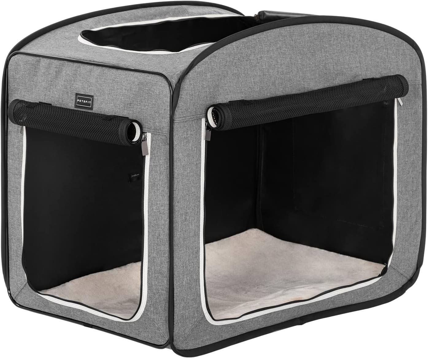 Petsfit Collapsible Dog Travel Crate, Portable Pop Up Dog