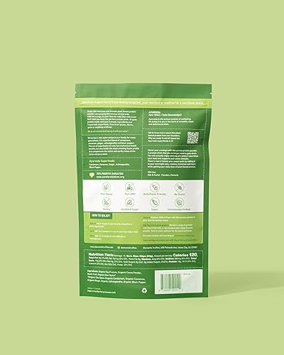 Miniatura 4 de Elements Truffles Polvo de proteína vegana a base de plantas batido de reemplazo de comida hecho de guisantes amarillos orgánicos puros con especias