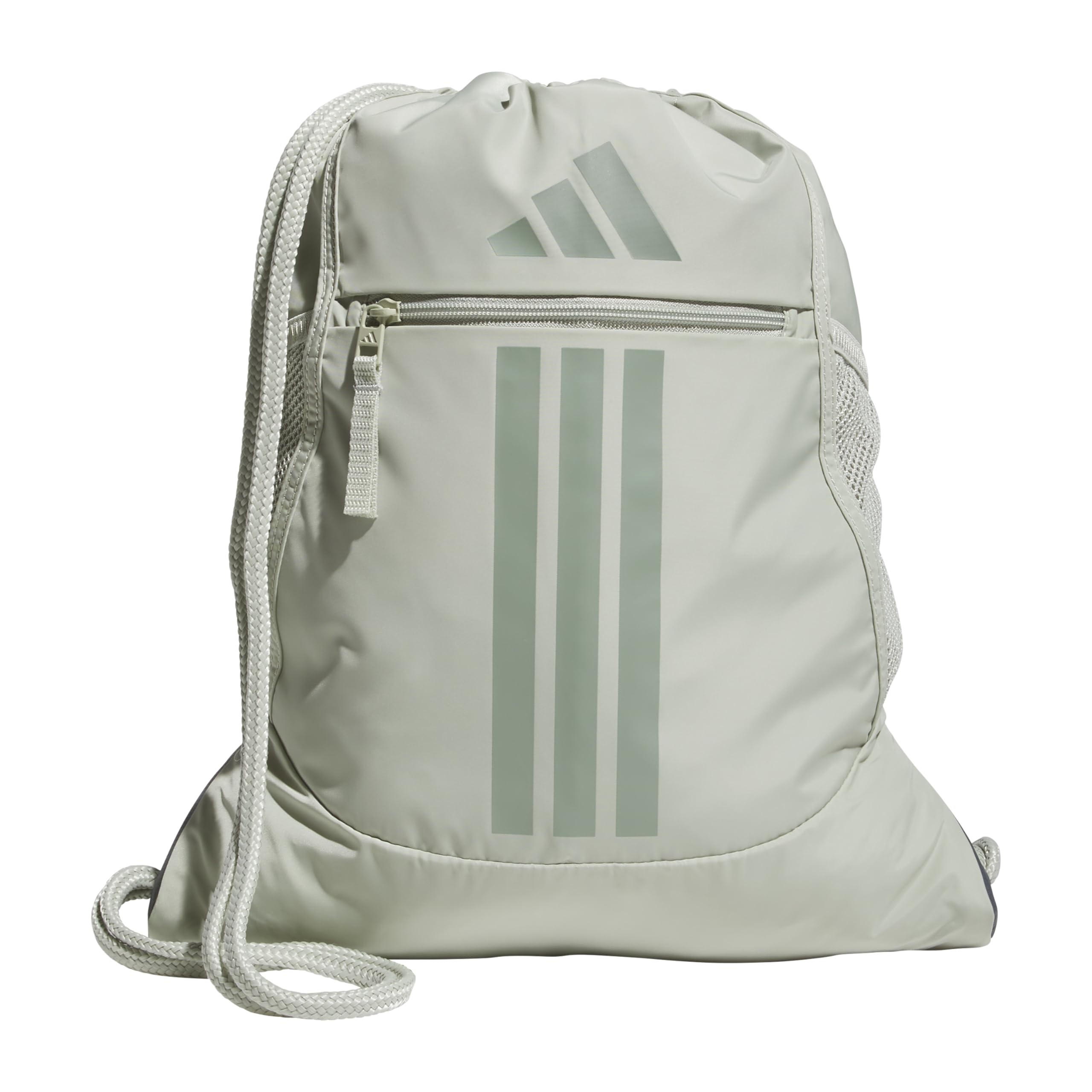 adidas Alliance Sackpack Drawstring Bag, Halo Green/Silver Green/3, One Size, Sackpack — image 1