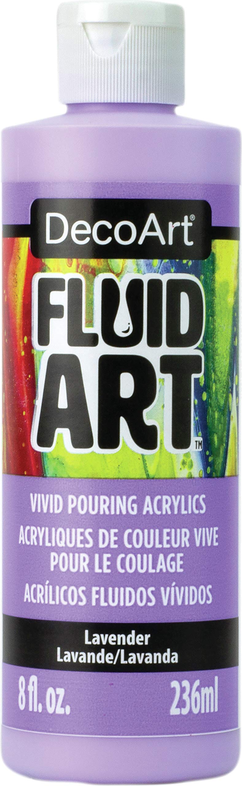 DecoArt FLUIDART 8OZ LAVENDER