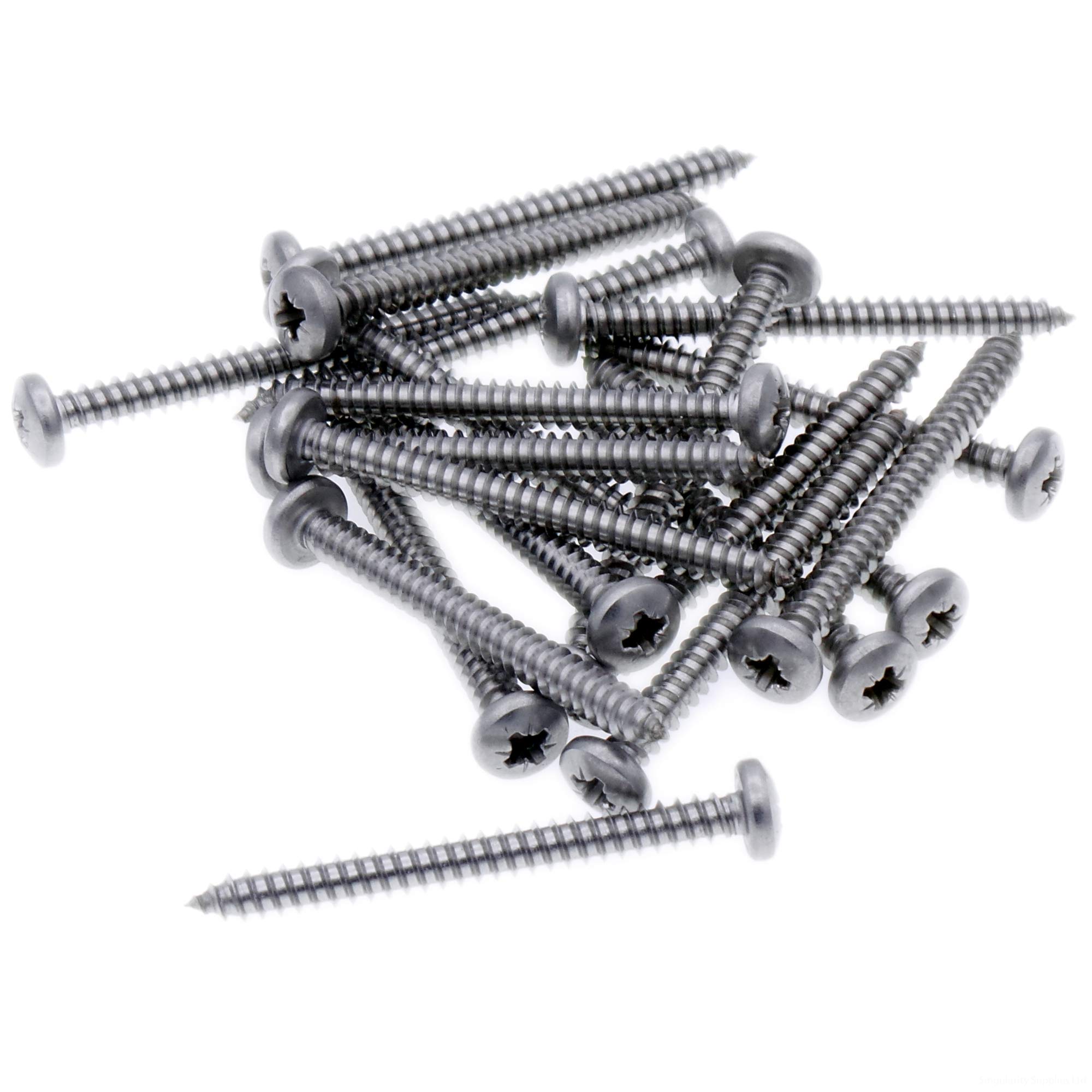 POZI FLANGED SELF TAPPING SCREWS A2 STAINLESS STEEL TAPPERS No.8 (4.2mm - View #7