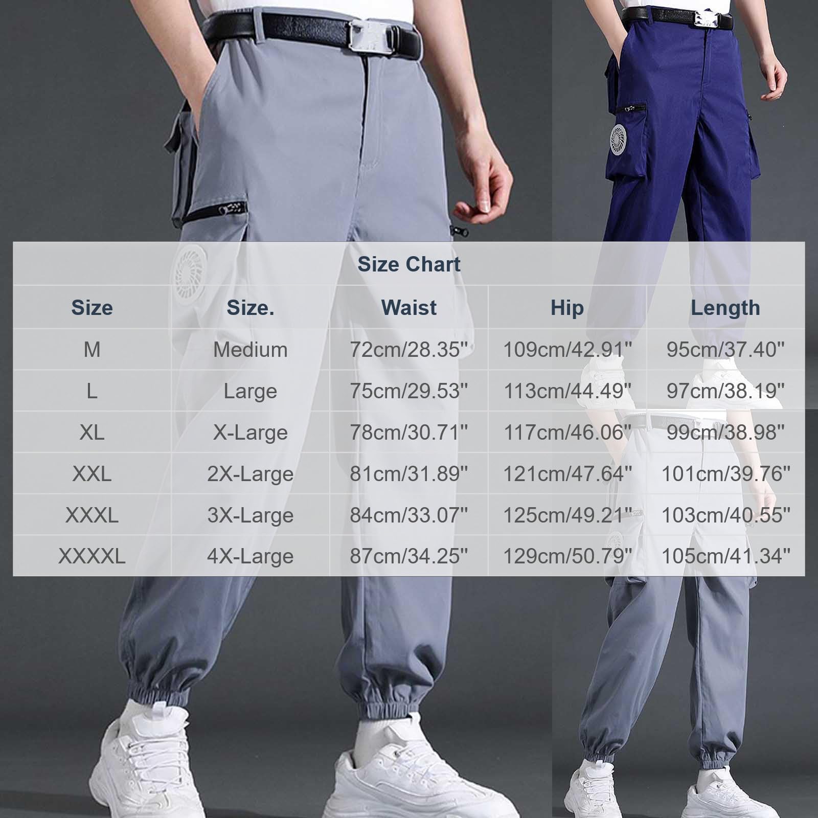 Generisch Cargohose Herren Chino Hose Jogginghose Arbeitshose Casual Sweatpants Outdoorhose Sport Trainingshose Sommerhose elastischem Bund Freizeithose Einfarbig Atmungsaktive Sporthose mit Taschen