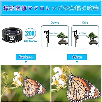 Amazon.co.jp: SmallYin スマホ用カメラレンズ 28倍望遠レンズ
