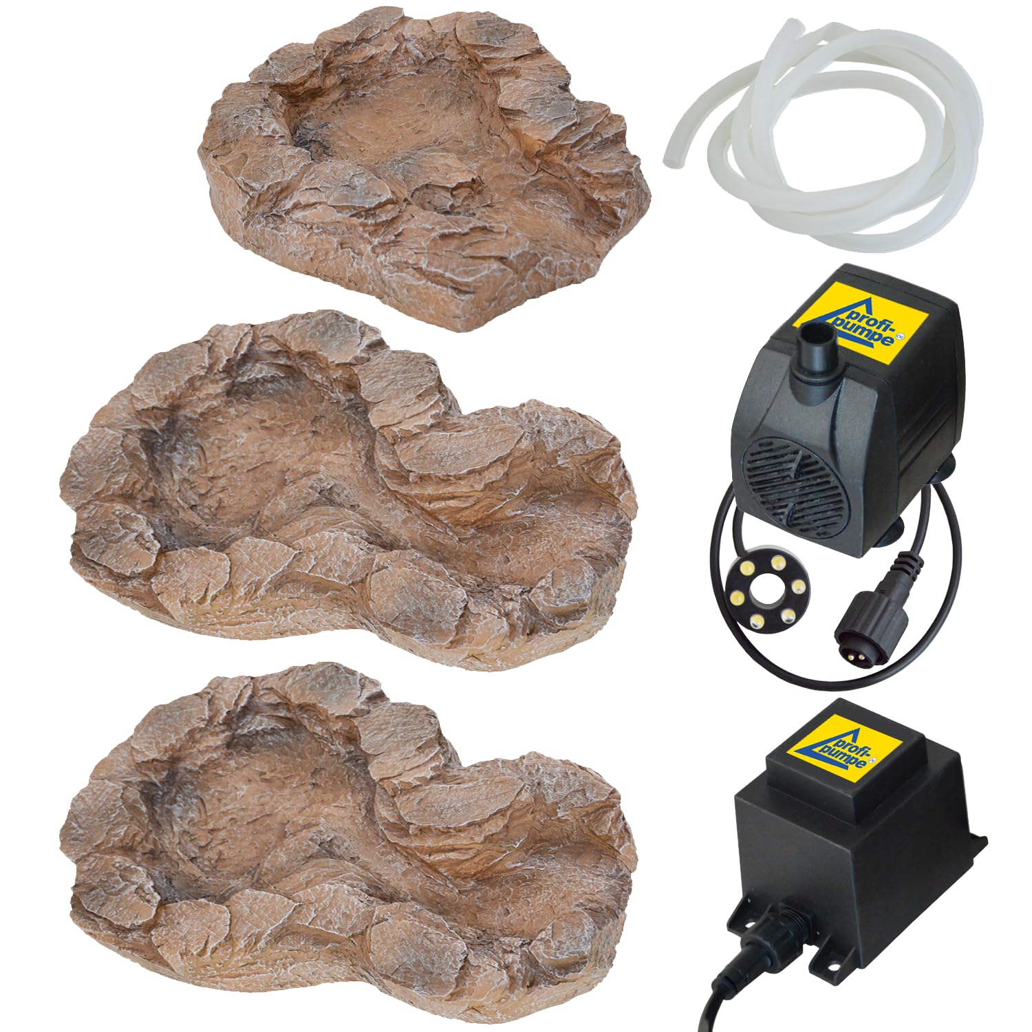 Quellbach, fontana da giardino, fontana decorativa, per giardino, laghetto, terrazza, stagno