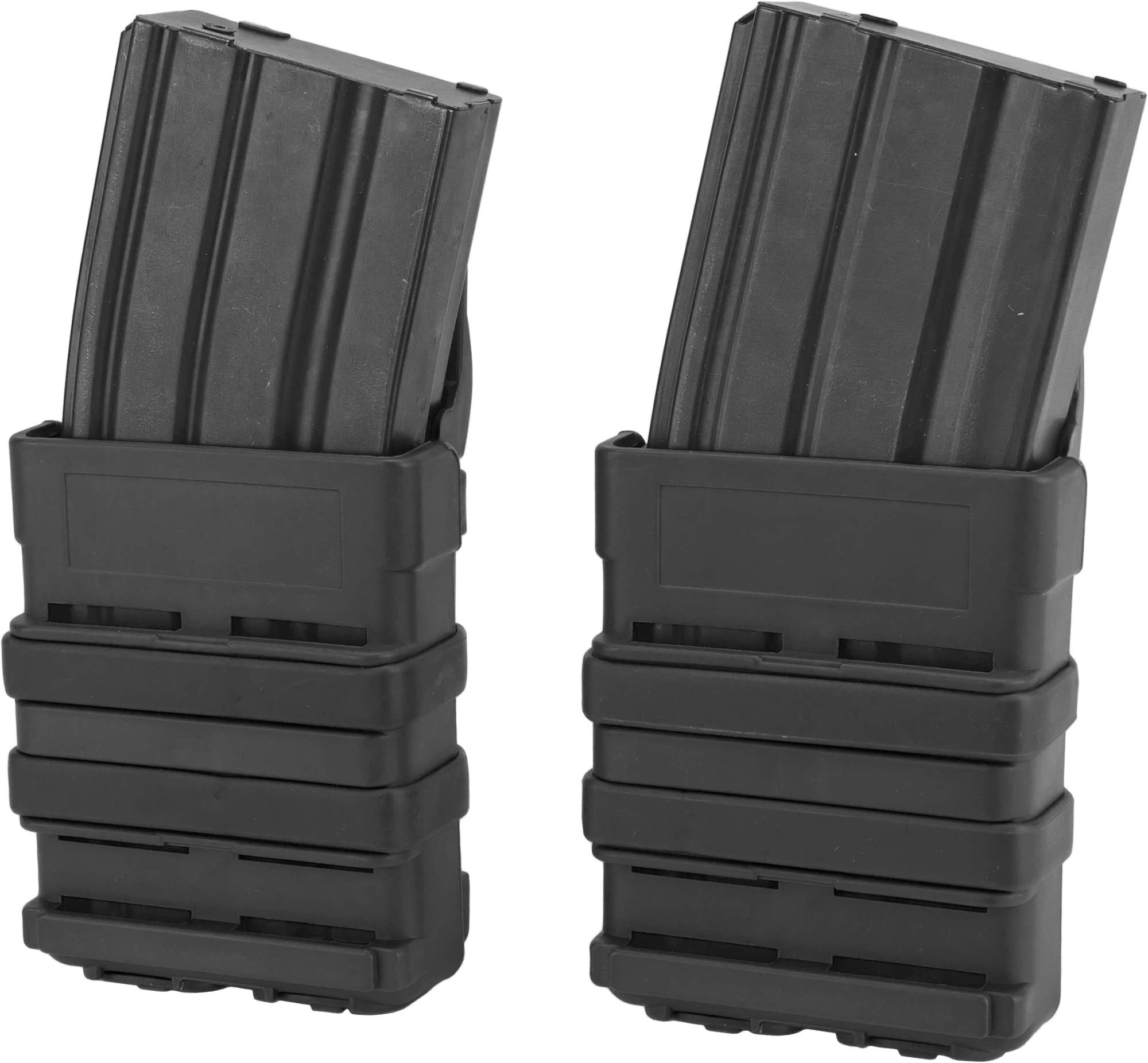 Evike Airsoft - Matrix Fast Hardshell Mag Holster - 2X Large Configuration (Color: Black)