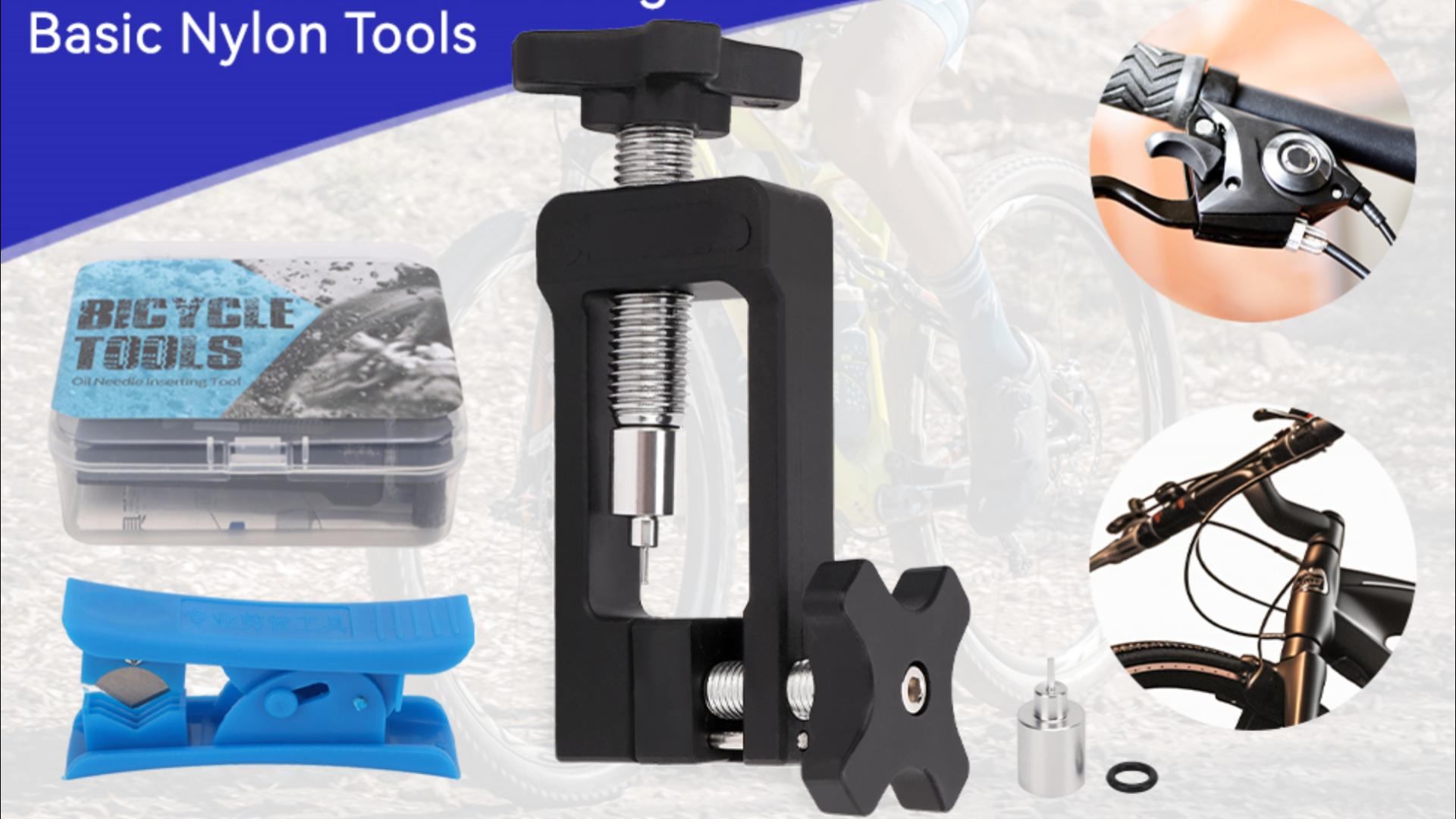 Kit Inserimento Ago Per Tubi Freno Idraulici Bici – Nylon, Taglio Preciso, Compatibile Con MTB E Strada