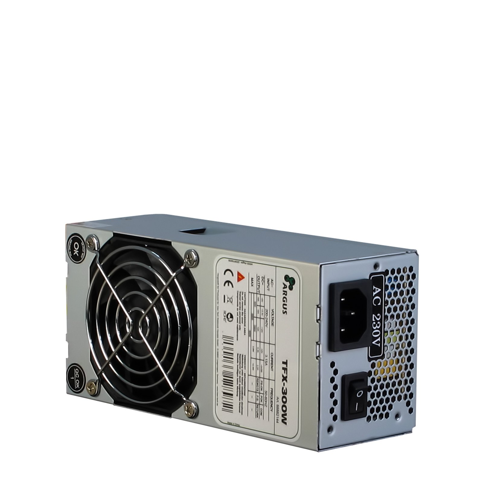 Inter-TechArgus TFX-300W 300W TFX - power supply units (20+4 pin ATX, Active, TFX)