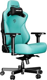 Sponsored Ad - Anda Seat Kaiser 3 Large Gaming Chair for Adults - Ergonomic Green Leather Gaming Chairs with Lumbar Suppor...