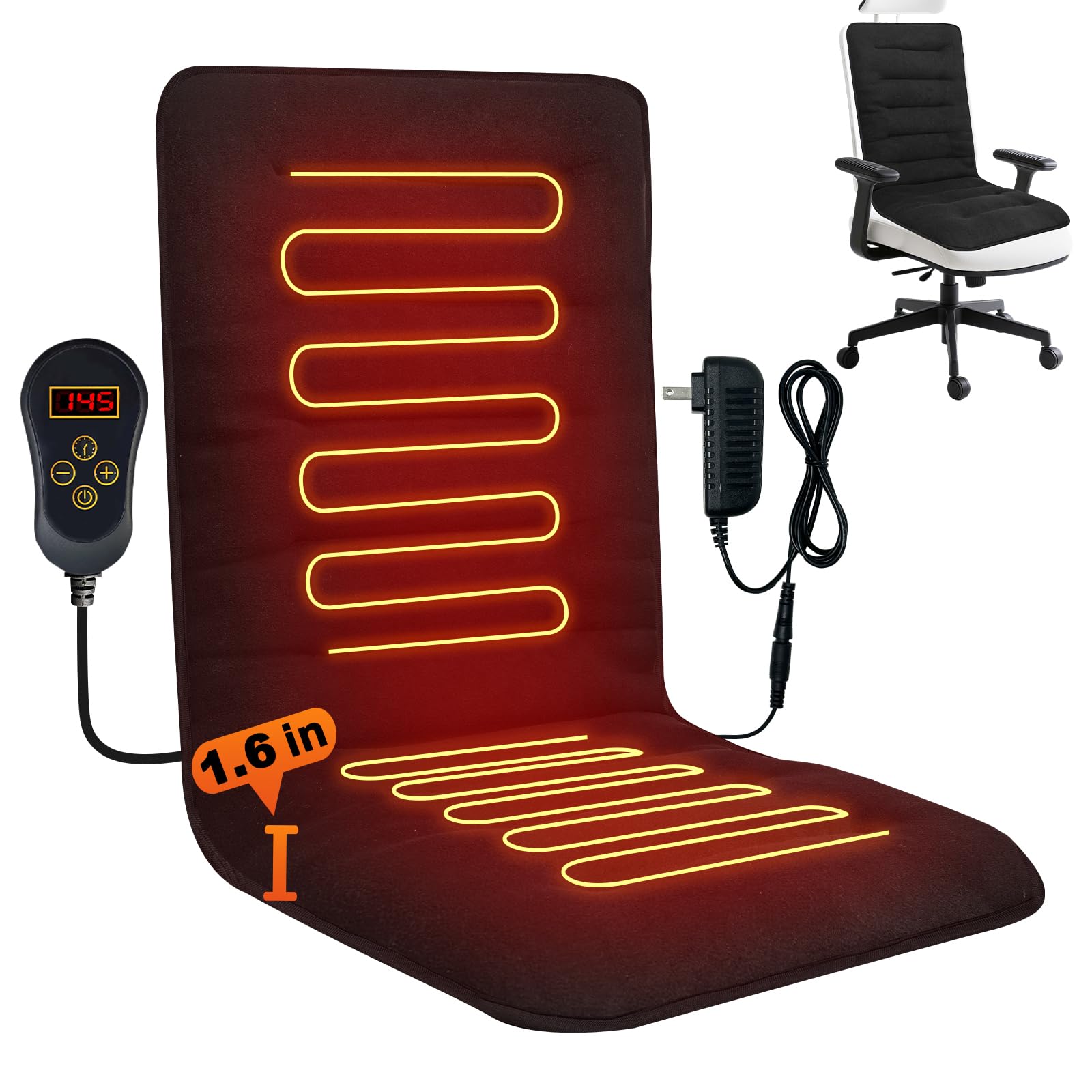 HotCalyto Heated Seat Cushion for Office