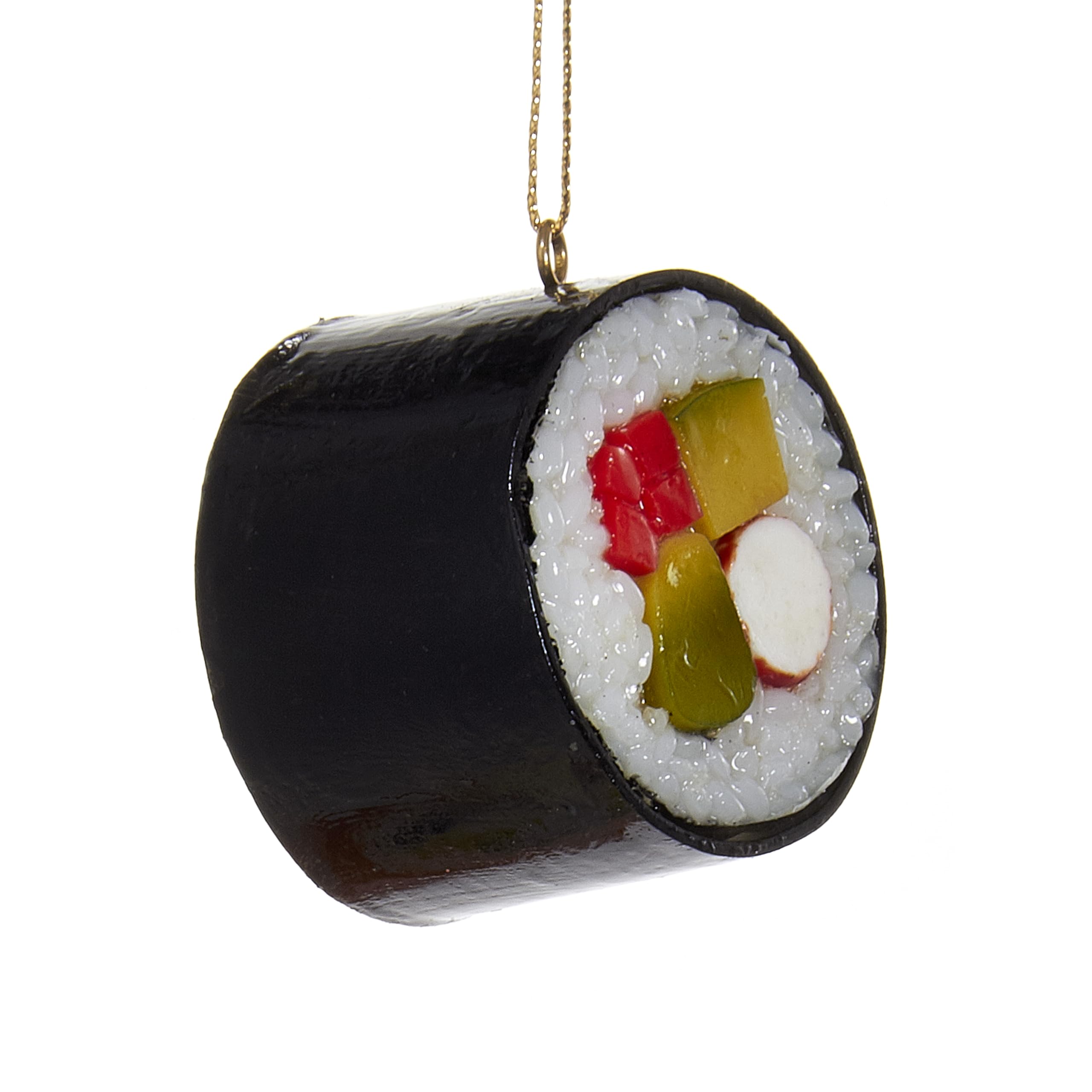 Décoration pour sushi enveloppé dans du nori Kurt Adler de 4,8 cm pour sapin
