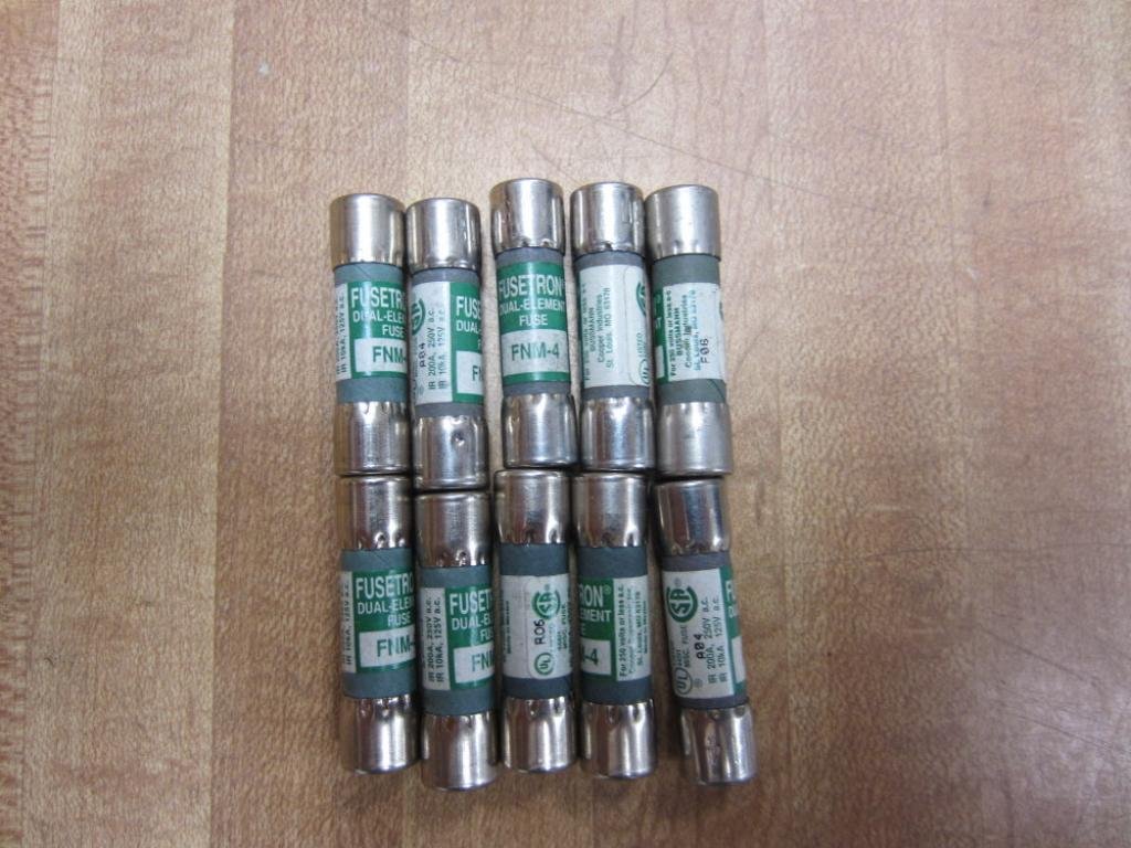 Bussmann FNM-4 Fuse FNM4 (Pack of 10)