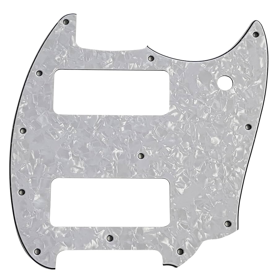 Amazon | ギターピックガード For Fender OffSet Series Mustang