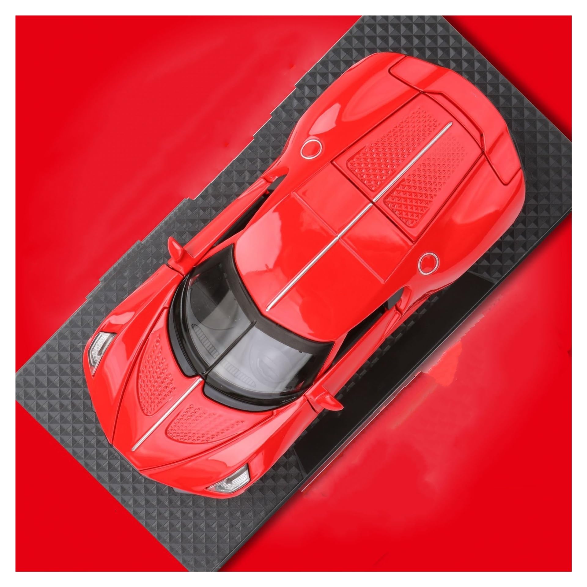 MOCALUX Scale Die-Cast Model Car 1:32 For Bugatti For Lavoiturenoire Alloy Diecast Car Model Collectibles(Red)