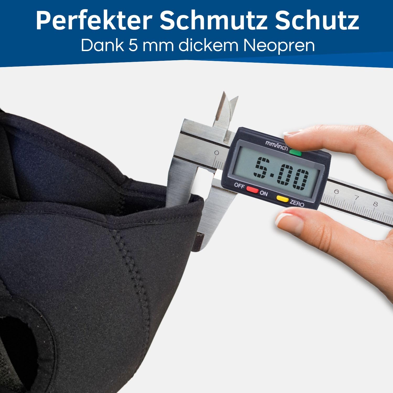 HiLo sports E-Bike Motor Schutzhülle - [Für alle Mittelmotoren] - Passend für Bosch, Shimano, Brose, Yamaha - Fahrrad Transportschutz bei Regen, Spritzwasser & Schmutz -Neopren Fahrradschutz (Neopren)