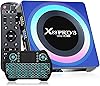 Android TV Box 2024, Android Box 13.0 4GB RAM 64GB ROM WiFi 6 8K 6K 4K, X88 PRO 13 TV Box Android RK3528 Quad-Core 2.4G5G Dual-WiFi Bluetooth TV Box Android with Backlit Mini Wireless Keyboard