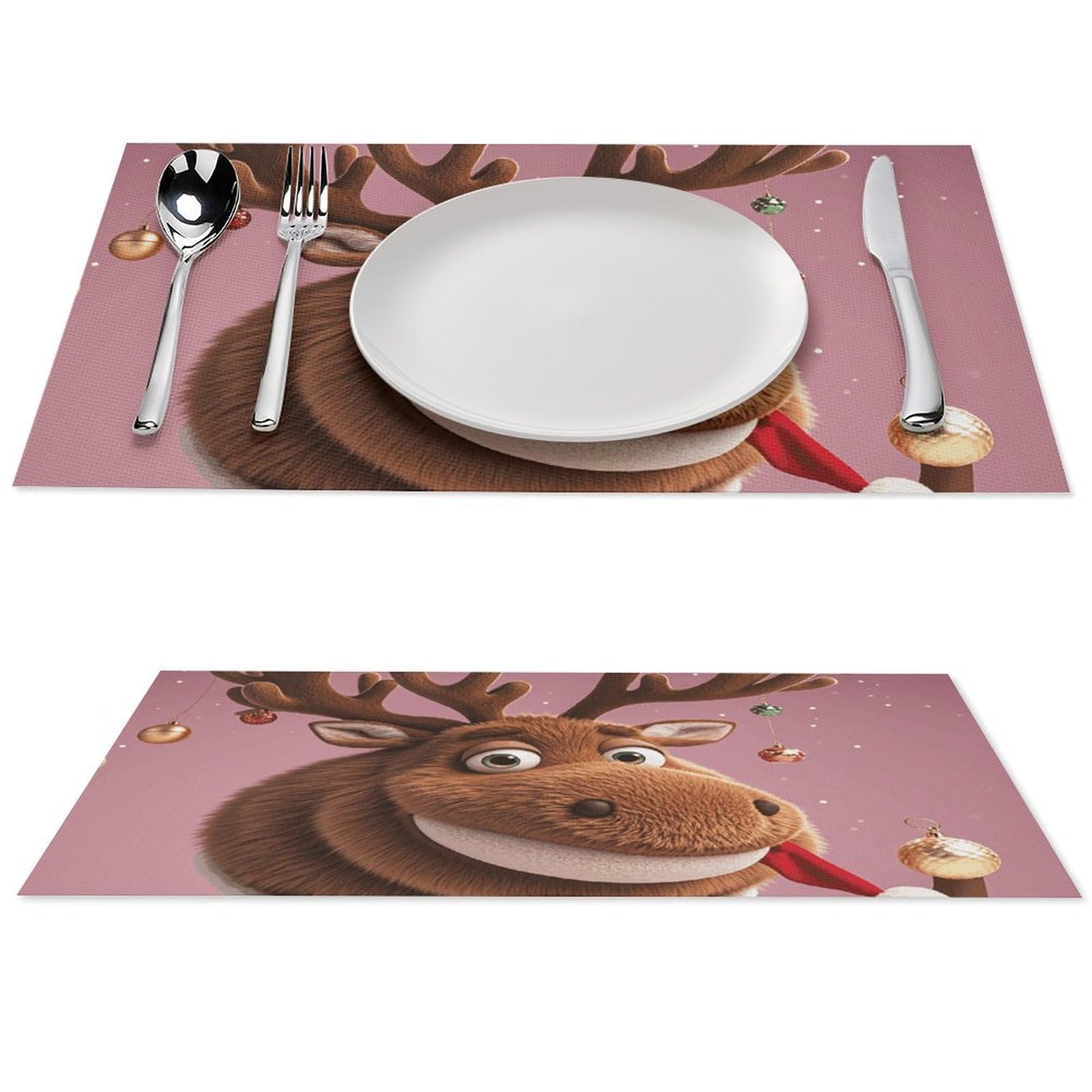 Sets de table motif mignon pour embellir vos repas extérieurs