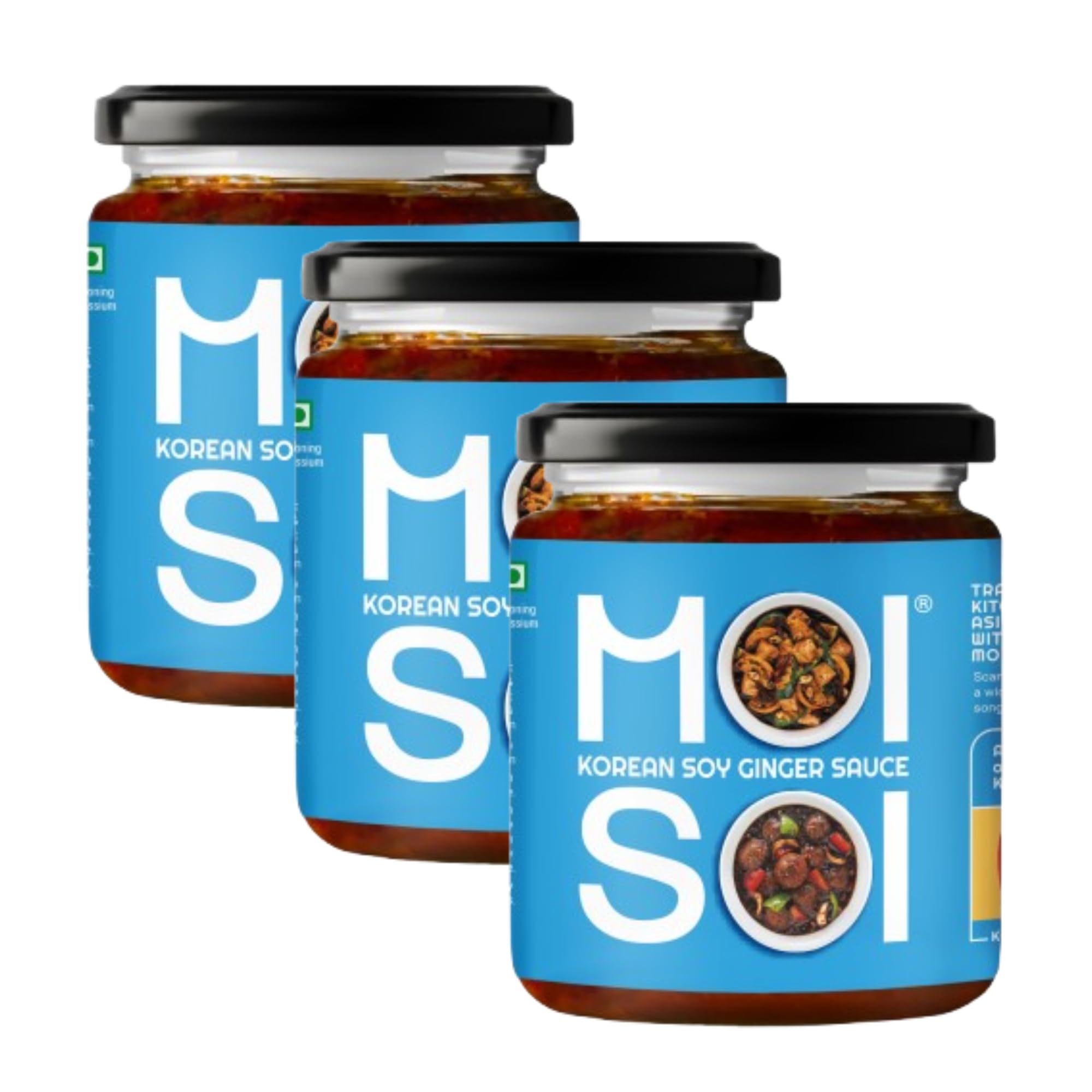 MOI SOI Korean Soy Ginger Sauce - 175g (Cook | Spread Dip) (Pack of 3) (B0BN4FGHV6) Amazon Price History, Amazon Price Tracker