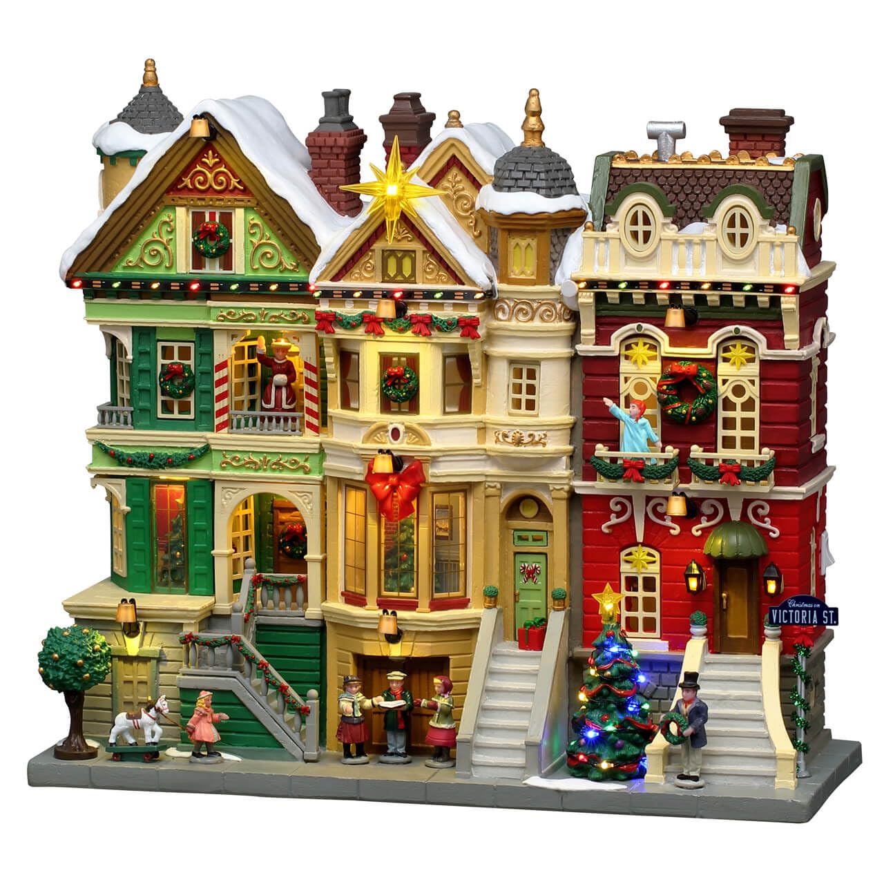 Lemax Christmas On Victoria Street : la perfection d'une façade de collection
