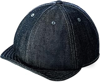 帽子 デニムメンズキャップカジュアルニュースボーイ帽子レトロな野生の帽子ユニセックスビンテージフリップ八角形のキャップ (Color : Blue, Hat Size : 60 62.5cm)